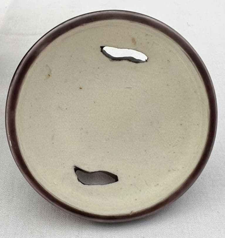 彩釉 久谷焼 香炉 徳田八十吉(正彦)