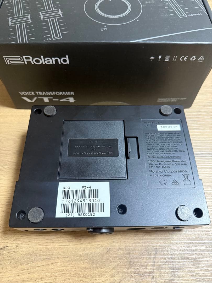 ROLAND VT-4 ボーカルトランスフォーマー