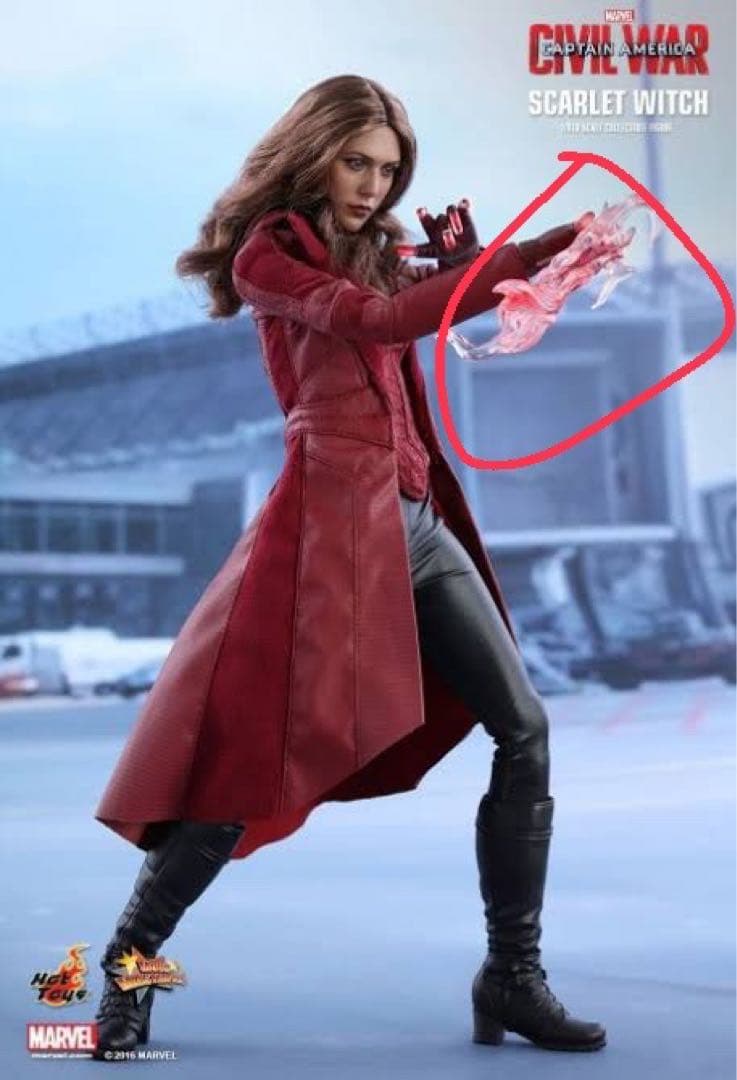 ムービーマスターピース 『シビルウォー』 1/6 スカーレットウィッチ 訳あり