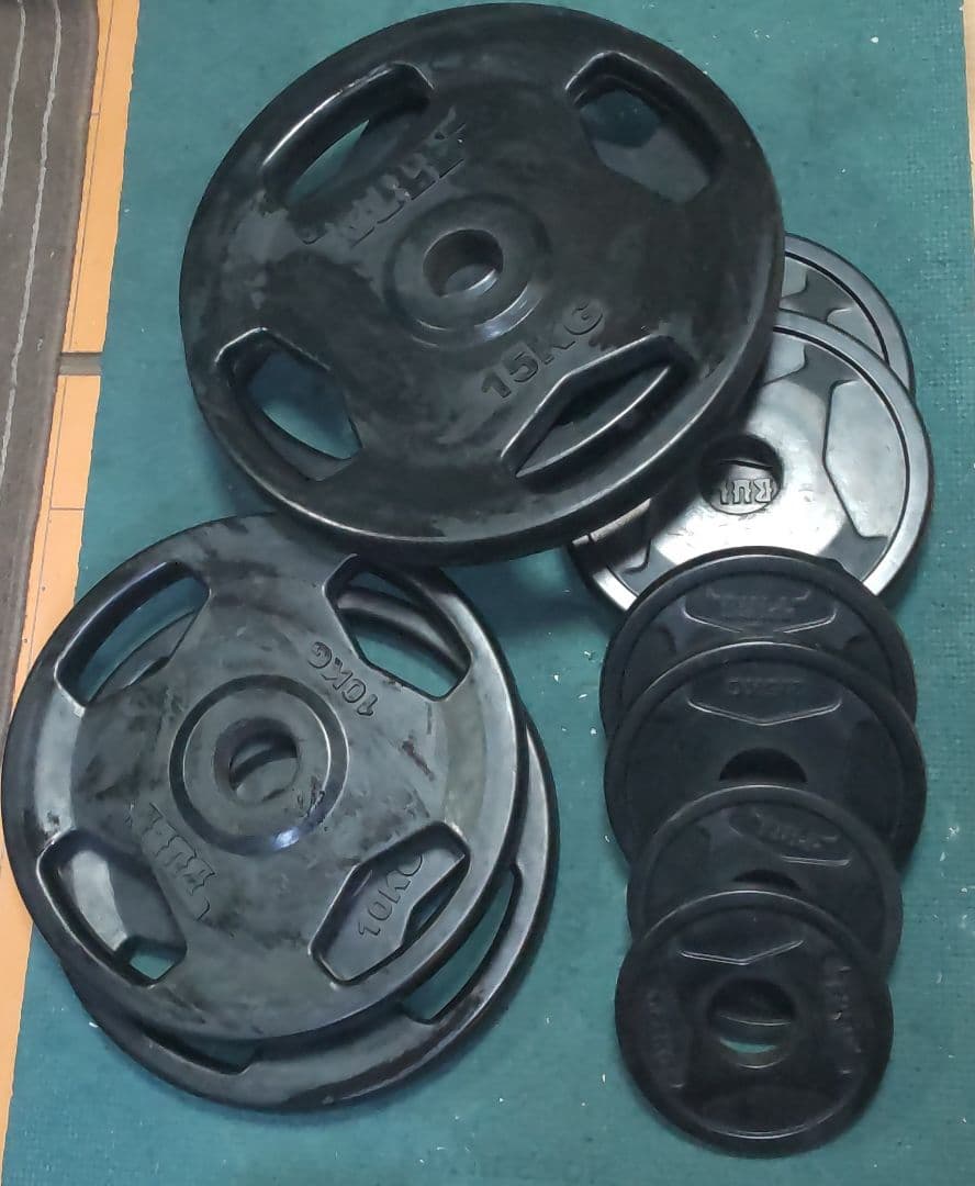 BULL 50mm 用 ラバープレート 67.5kgセット