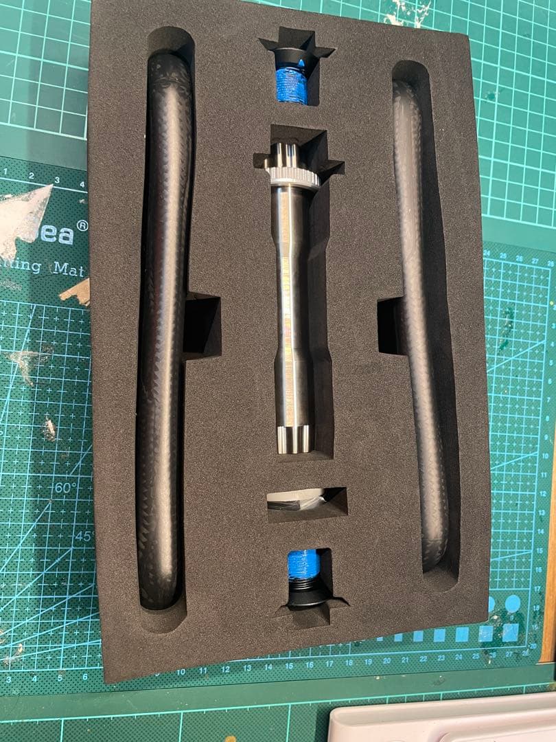 MEGA カーボンクランクアーム 350g ROTOR ALDHU DM 対応