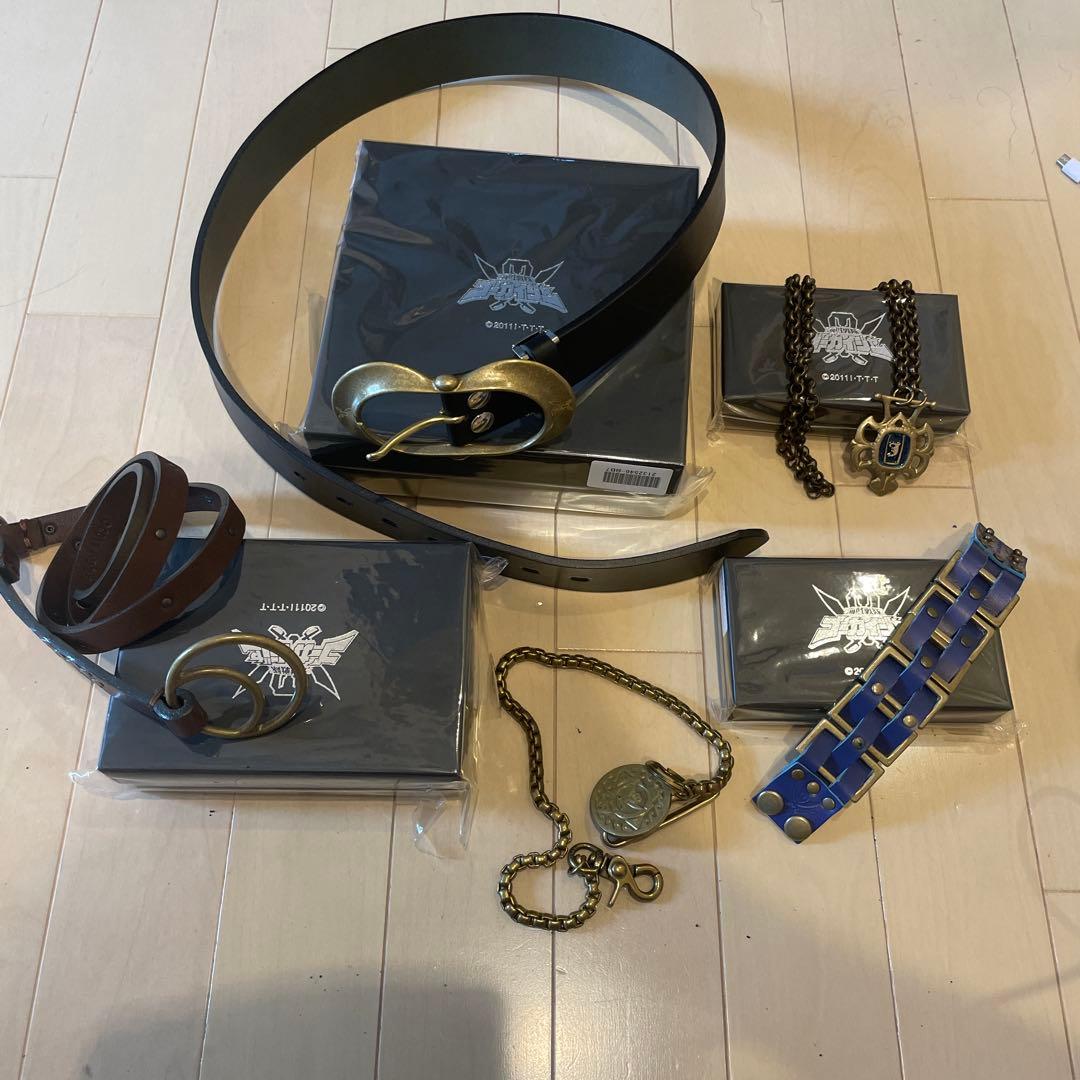 ゴーカイジャー　ゴーカイブルー　アクセサリー　5点　プレミアムバンダイ
