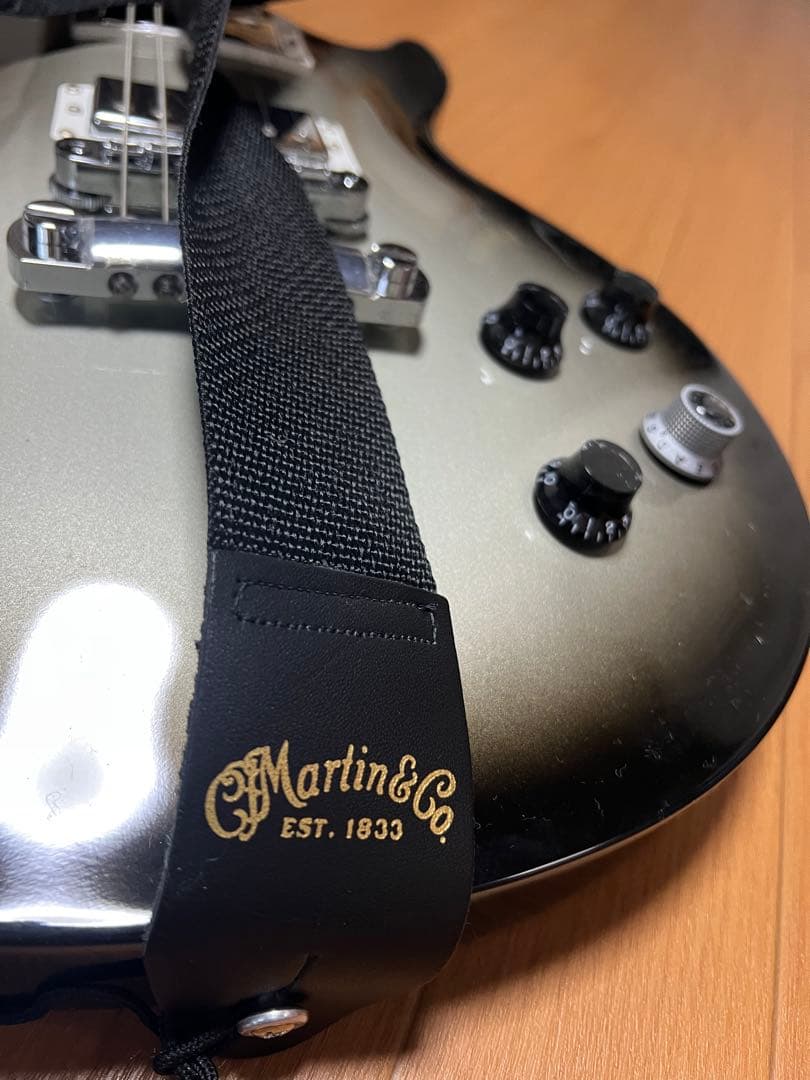 Gibson エレキギター シルバーグラデーション　ロボットギター