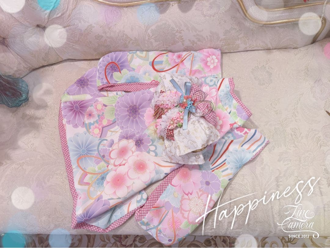 B413.pon2pan2☆オーダー☆犬お引き摺りお着物☆犬お着物