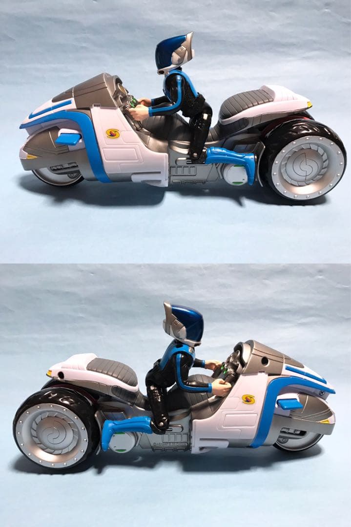 海外　UK バンダイ　ニュー　キャプテンスカーレット　スタリオンライド バイク