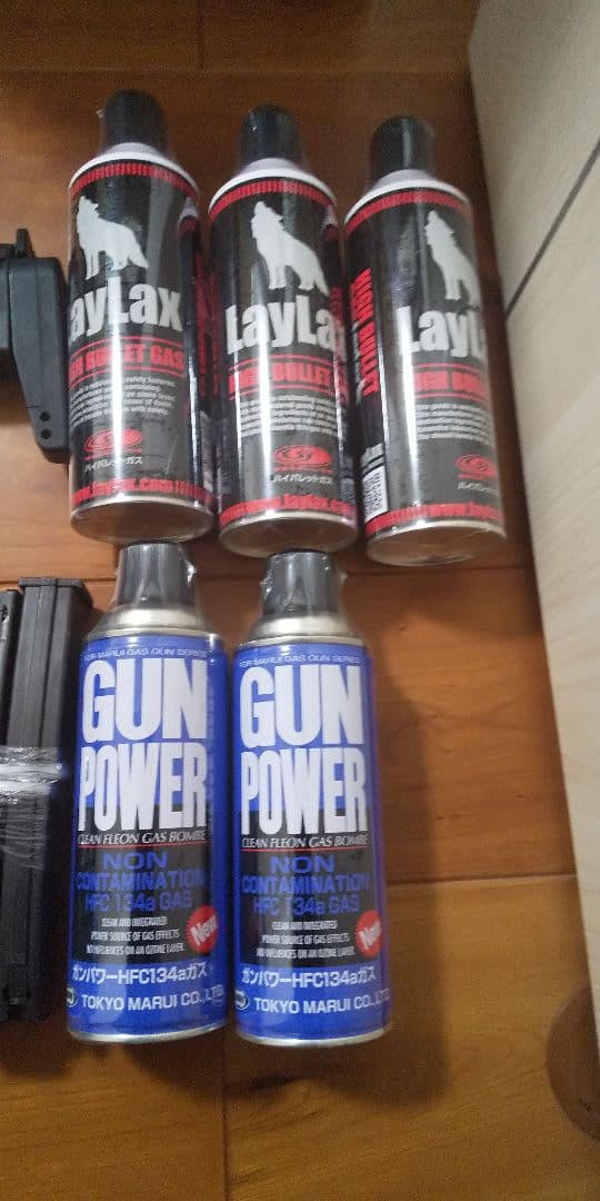 東京マルイ H&K MP7A1 ガスブローバック ガスガン マガジン６本 ガス缶