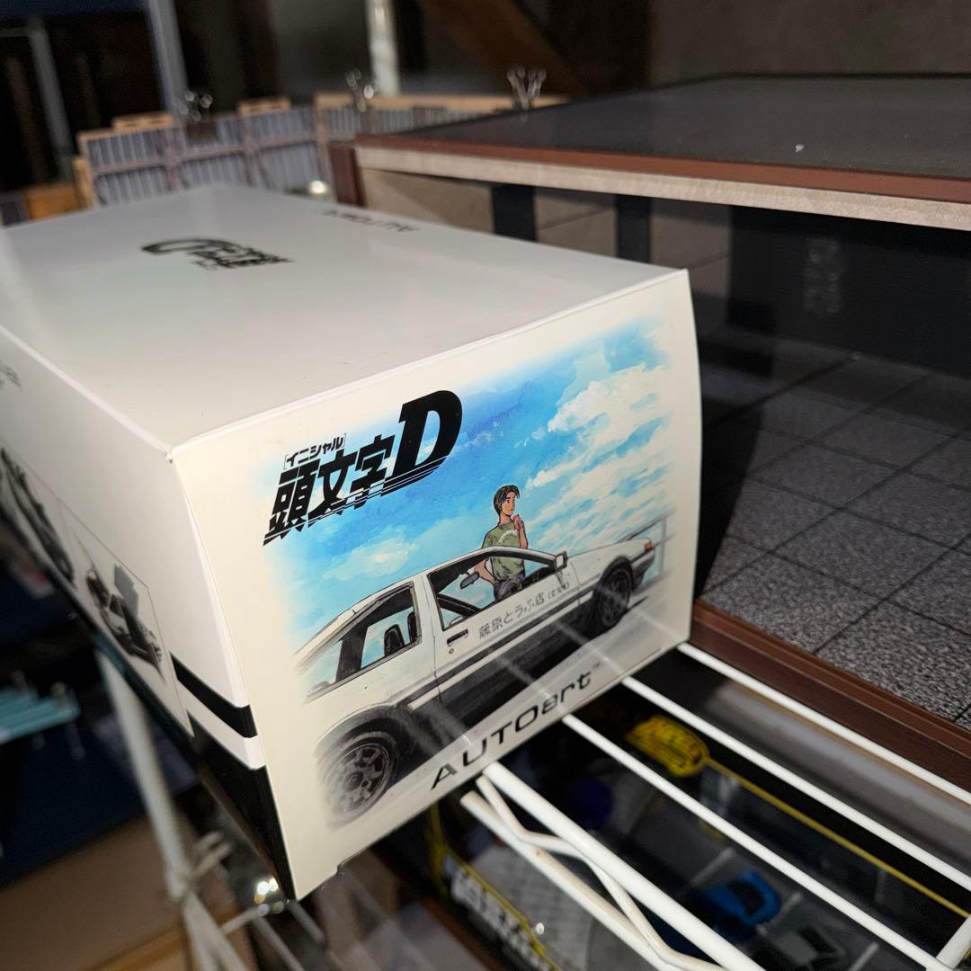 オートアート AE86 1/18　頭文字D