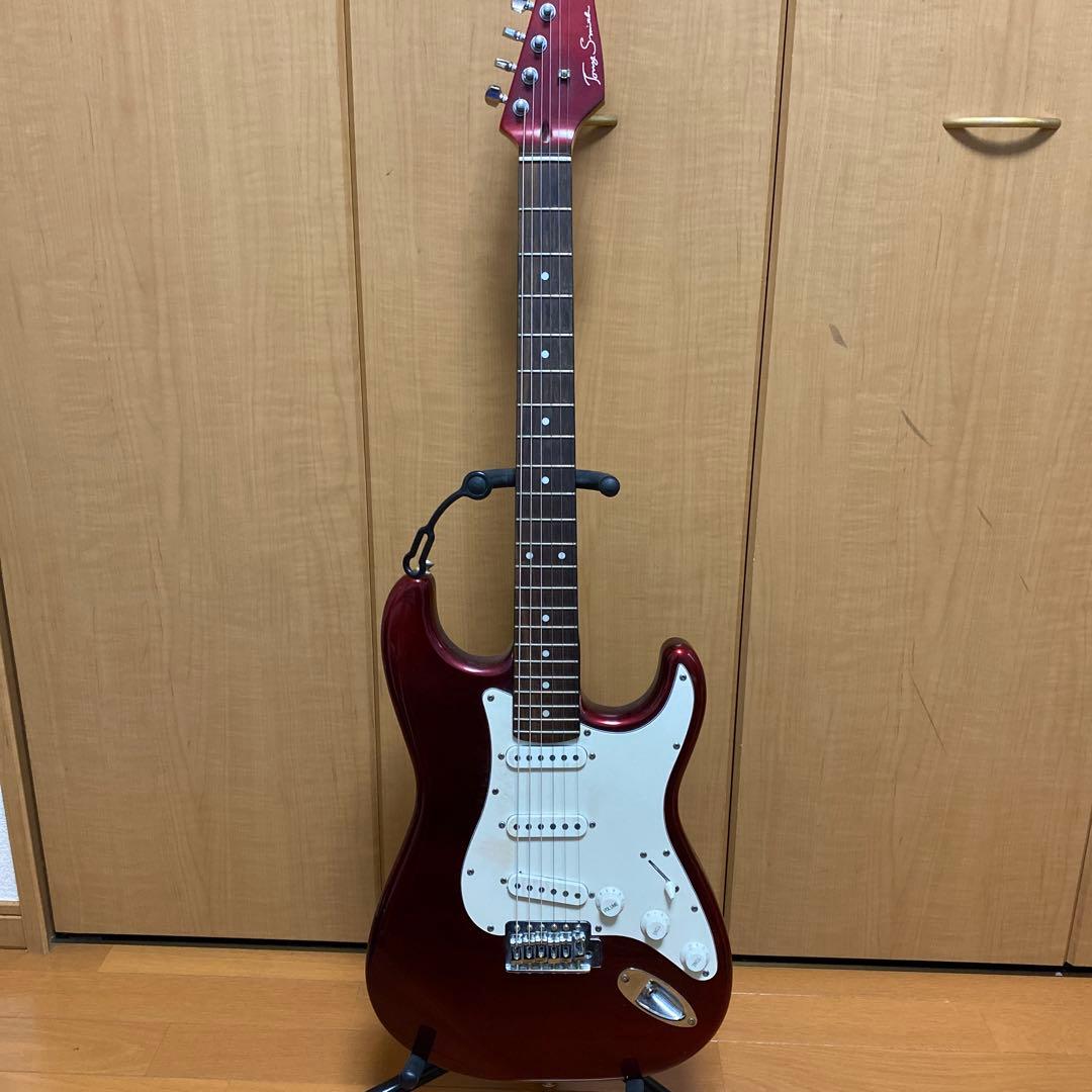 【即演奏可】Tony smith エレキギター　ソフトケース　ピック　カポ　付き