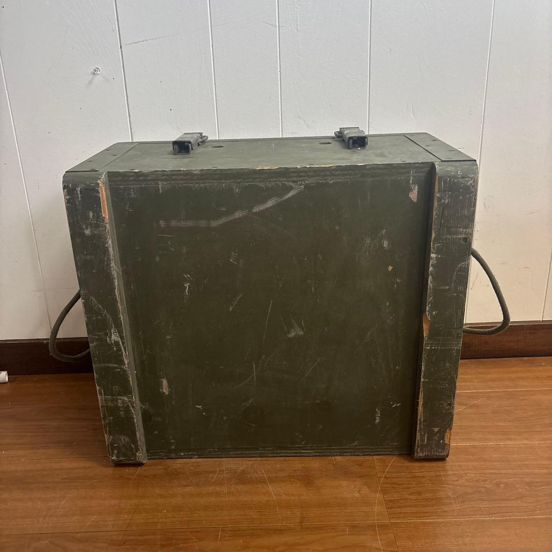 フランス軍　TENTE MLE-1956 テント用　ウッドケース　木製　送料無料