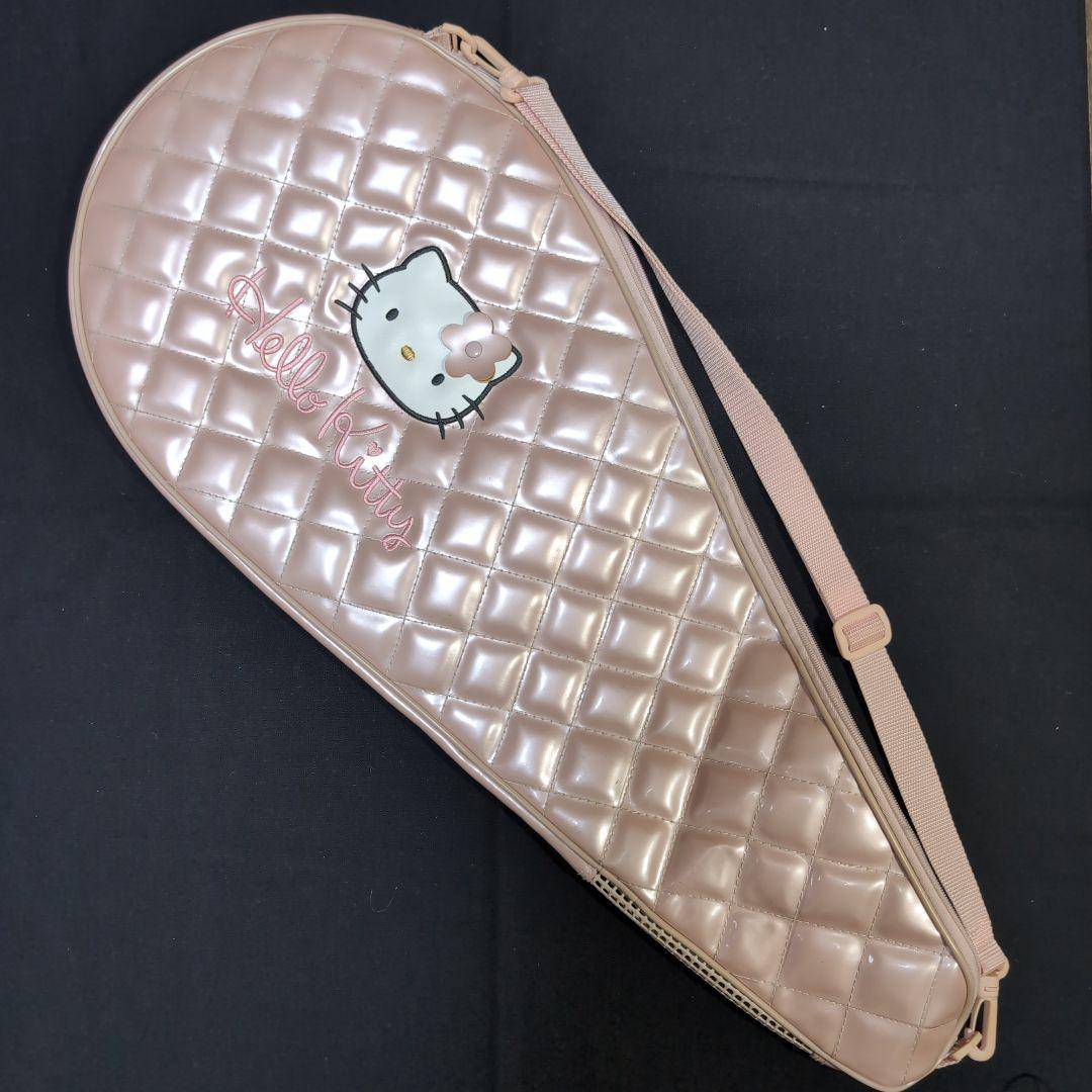 新品未使用　ダンロップ＆ハローキティコラボ　子供用硬式テニスラケット