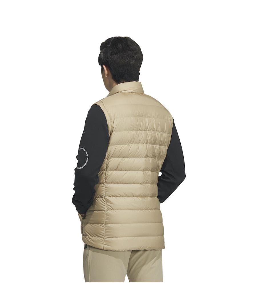 新品 XL adidas アディダス　リップストップ　フルジップ　ダウンベスト