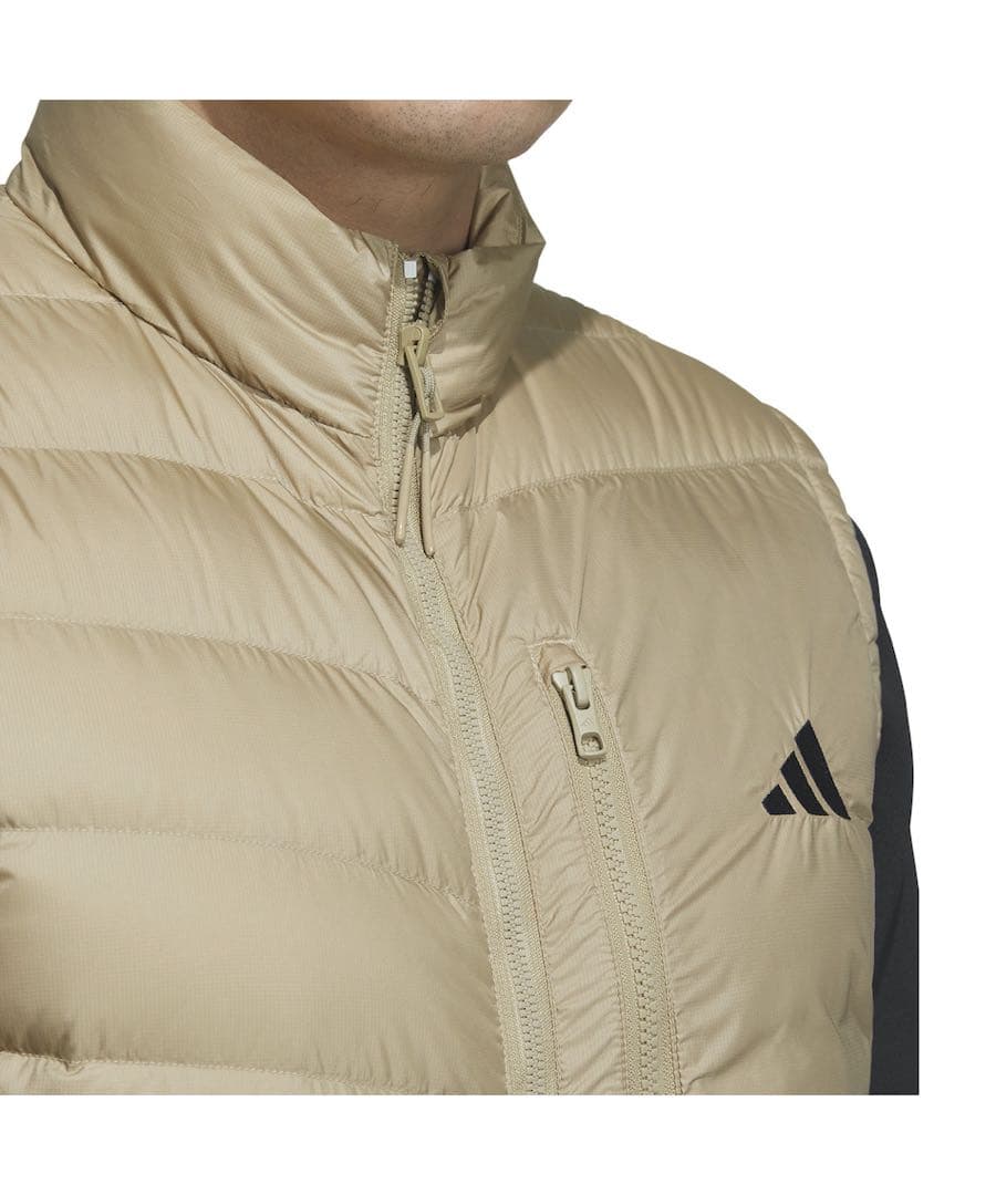 新品 XL adidas アディダス　リップストップ　フルジップ　ダウンベスト