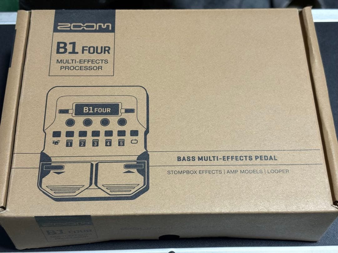 ※箱説明書ありZOOM B1 FOUR