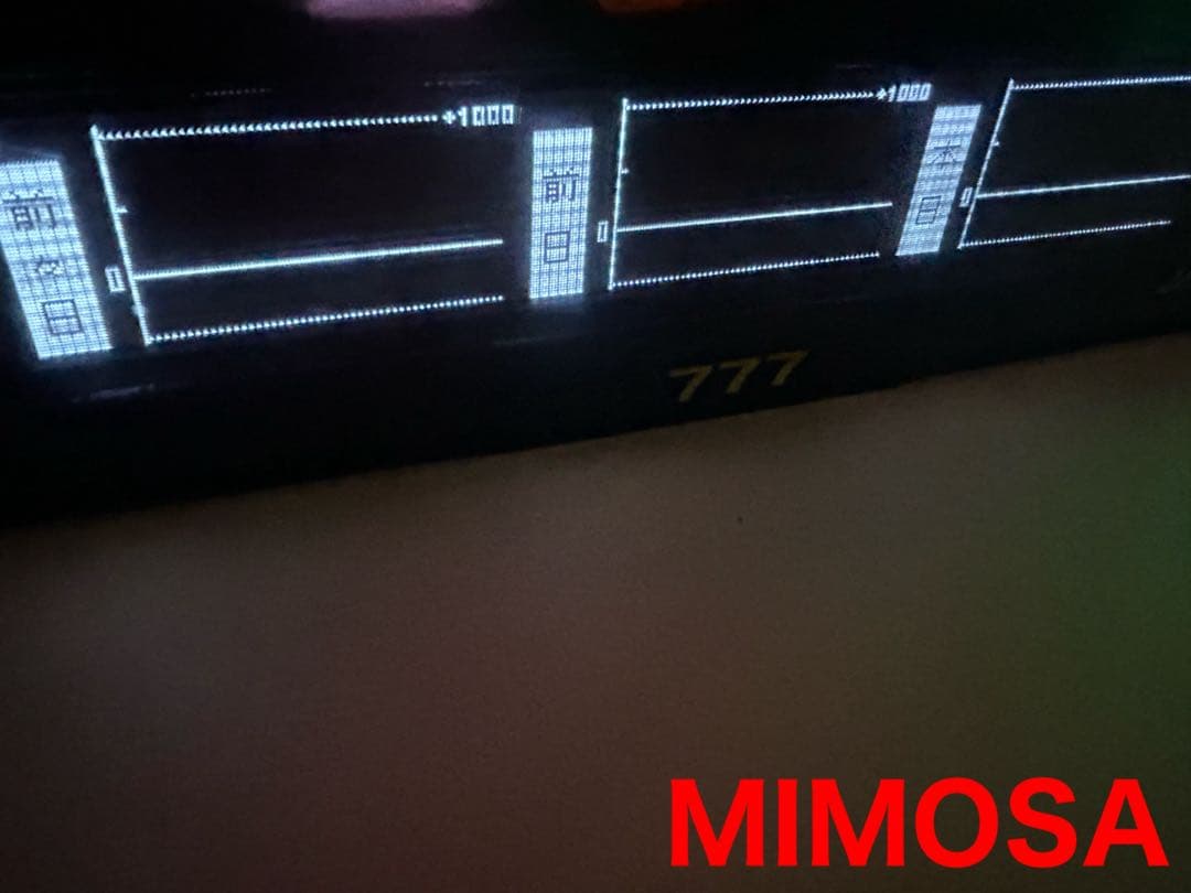 家庭用加工済•データカウンター・送料無料・ミモザスロット用・差枚数表示有