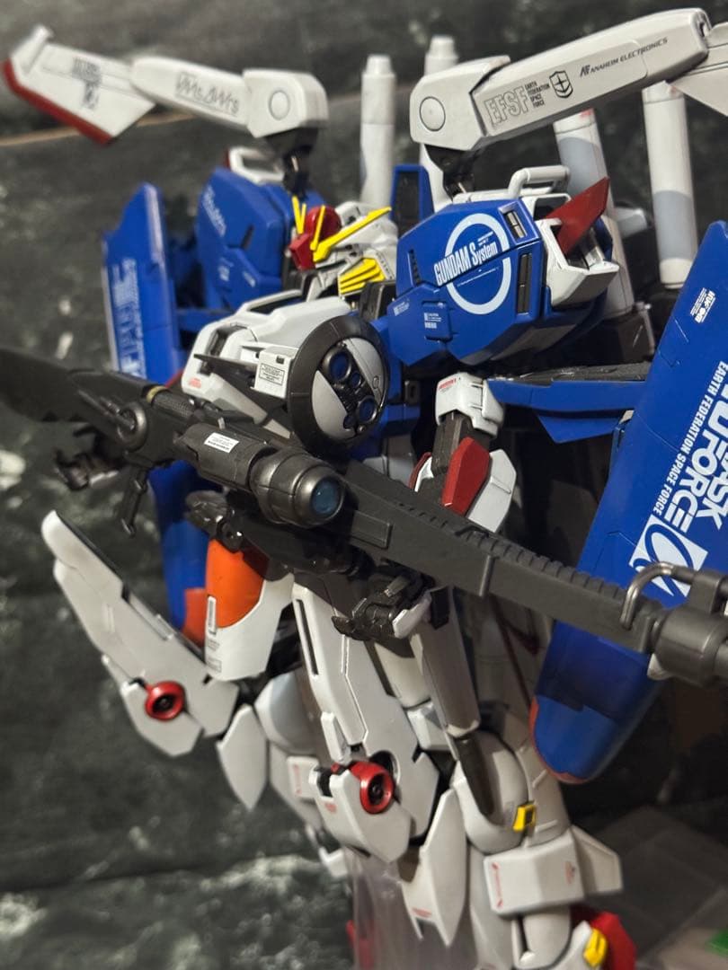 MG EX-S タスクフォース　塗装完成品　プラモデル　ガンプラ