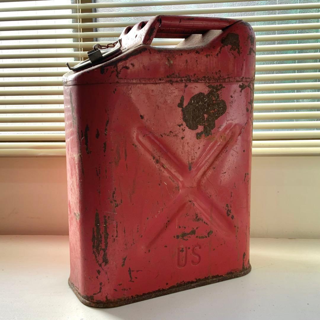 アメリカ ヴィンテージ オイル缶 携行缶 US アンティーク