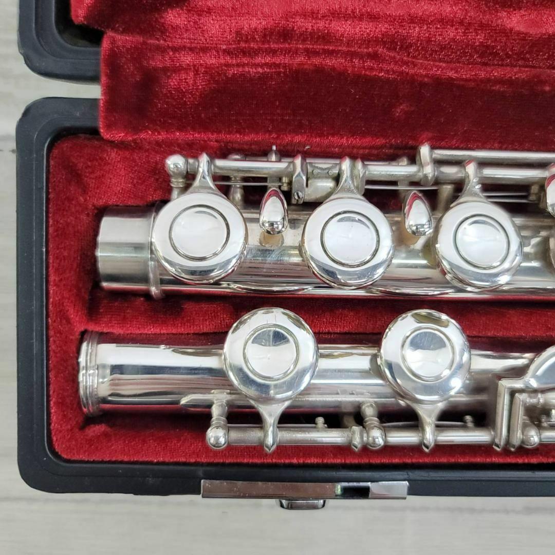 【良品】YAMAHA YFL-311 頭部管銀製フルート ヤマハ ②