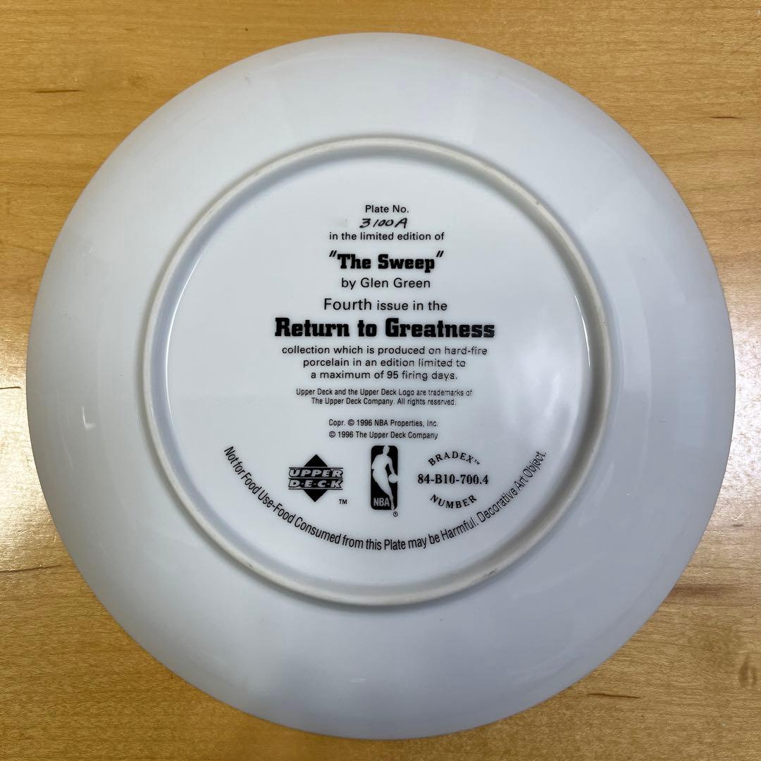 マイケルジョーダン 絵皿 The Sweep