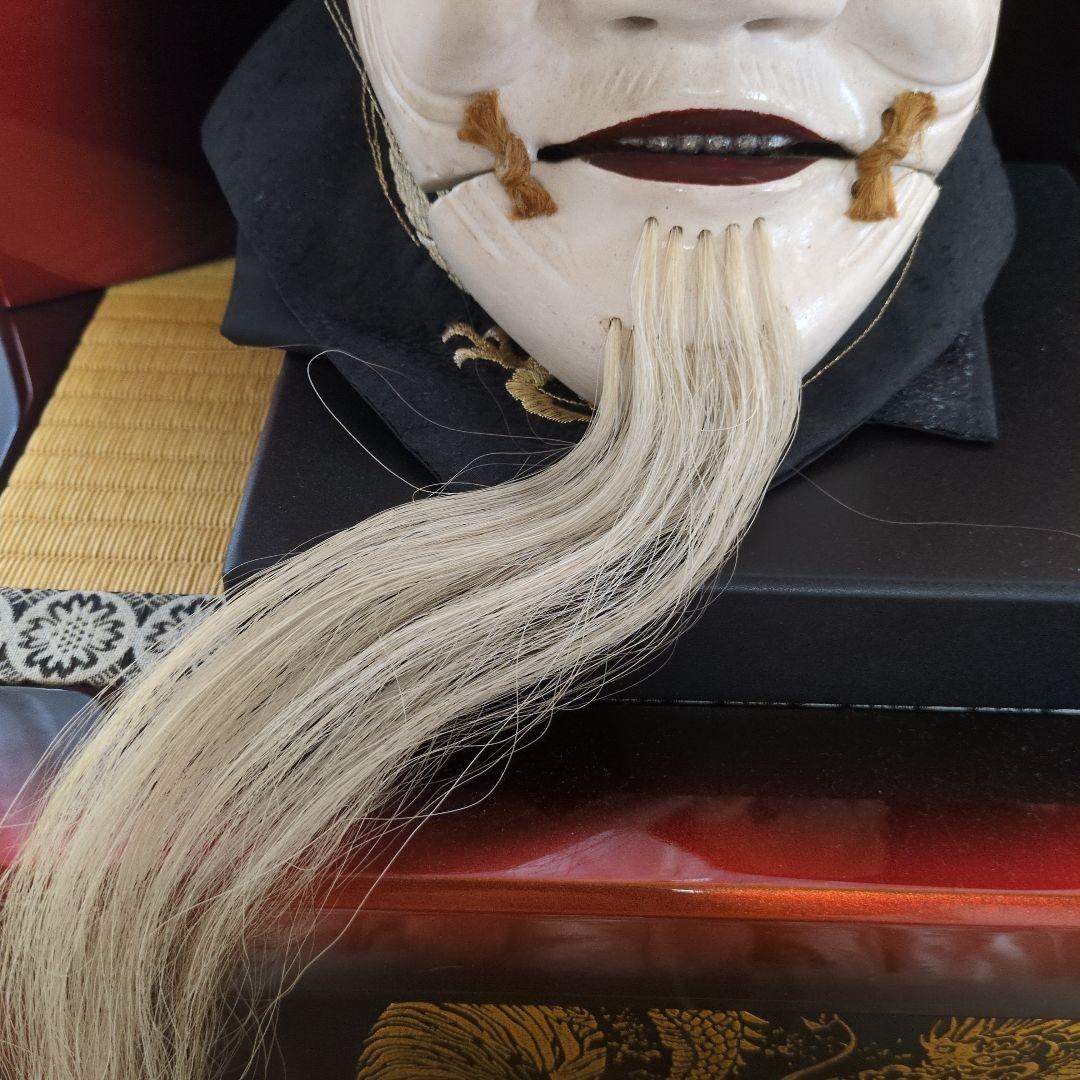 【手彫】伝統的な日本の木製面