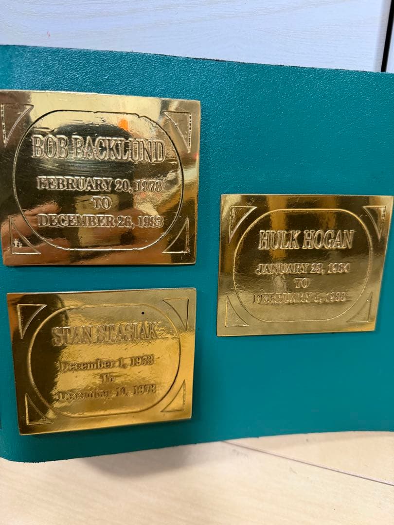 【希少】WWF世界ヘビー級選手権王座 レプリカ チャンピオンベルト