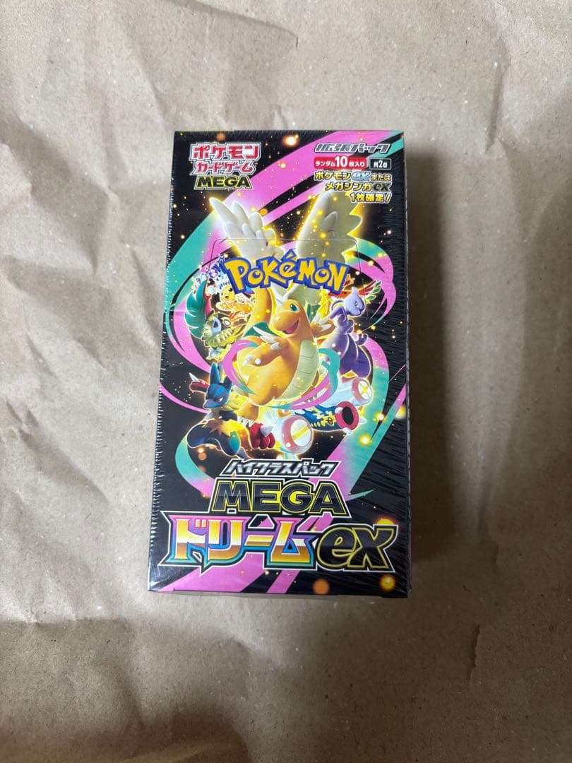 ポケモンカード　MEGAドリームex 1箱　シュリンク付き