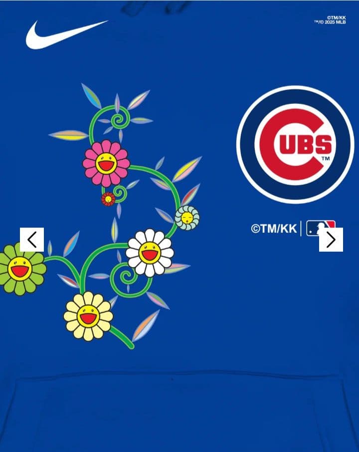 村上隆 MLB コラボ 東京シリーズ シカゴカブス パーカー S②