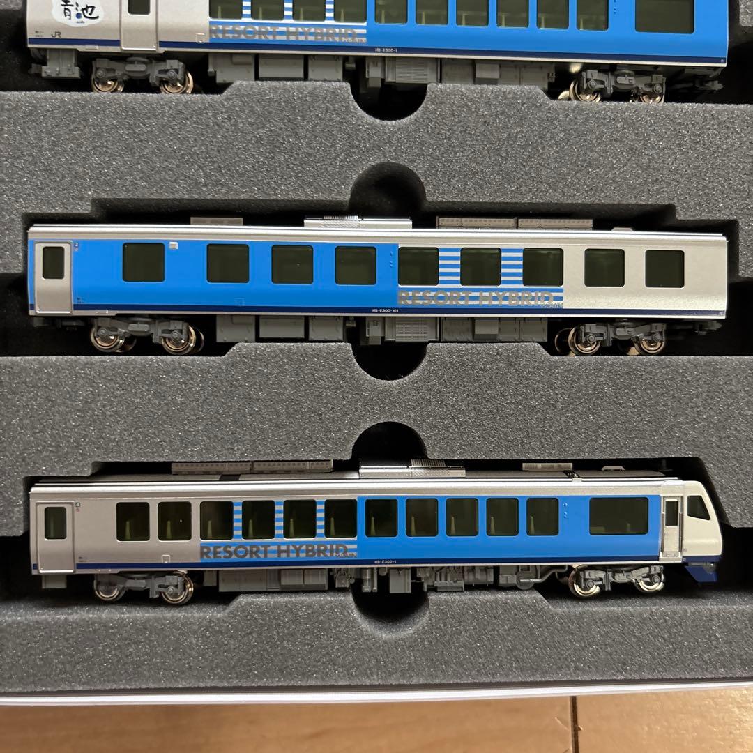 nゲージ kato 10-1367 HB-E300系　リゾートしらかみ　青池