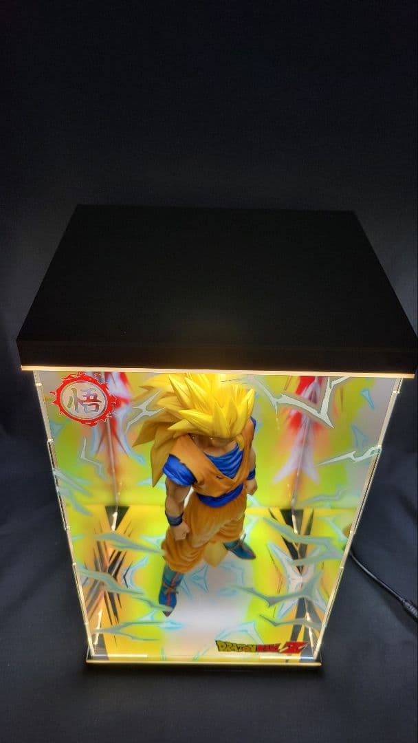 ドラゴンボールGrandista nero 超サイヤ人3孫悟空＆専用LEDケース