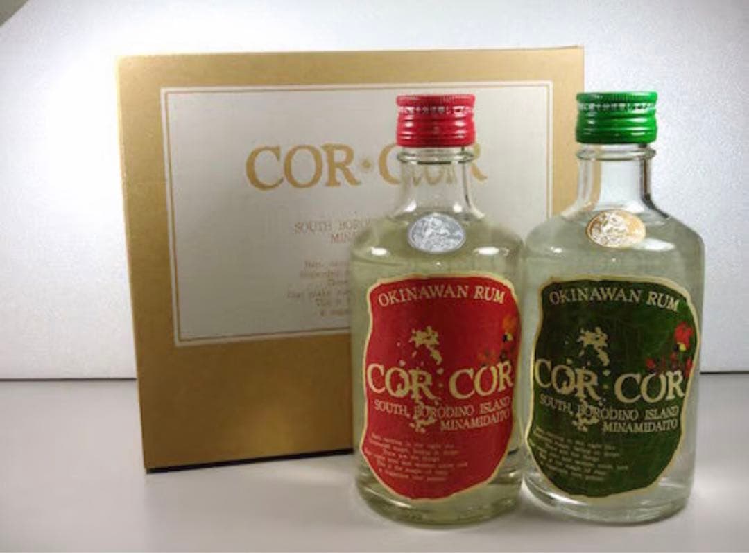 ★新品未開封★ 沖縄産 ラム酒 CORCOR・300mlセット × 4箱