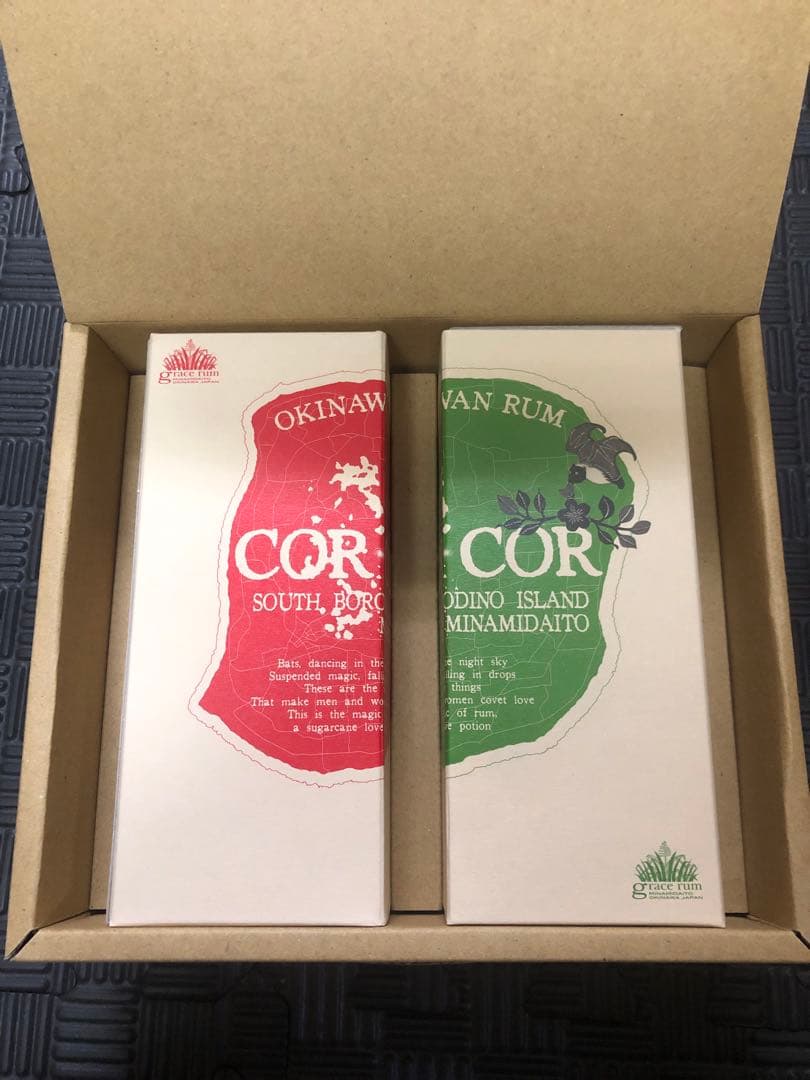 ★新品未開封★ 沖縄産 ラム酒 CORCOR・300mlセット × 4箱