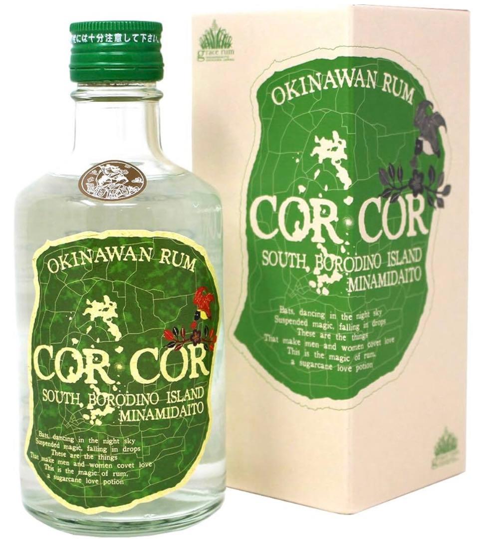 ★新品未開封★ 沖縄産 ラム酒 CORCOR・300mlセット × 4箱