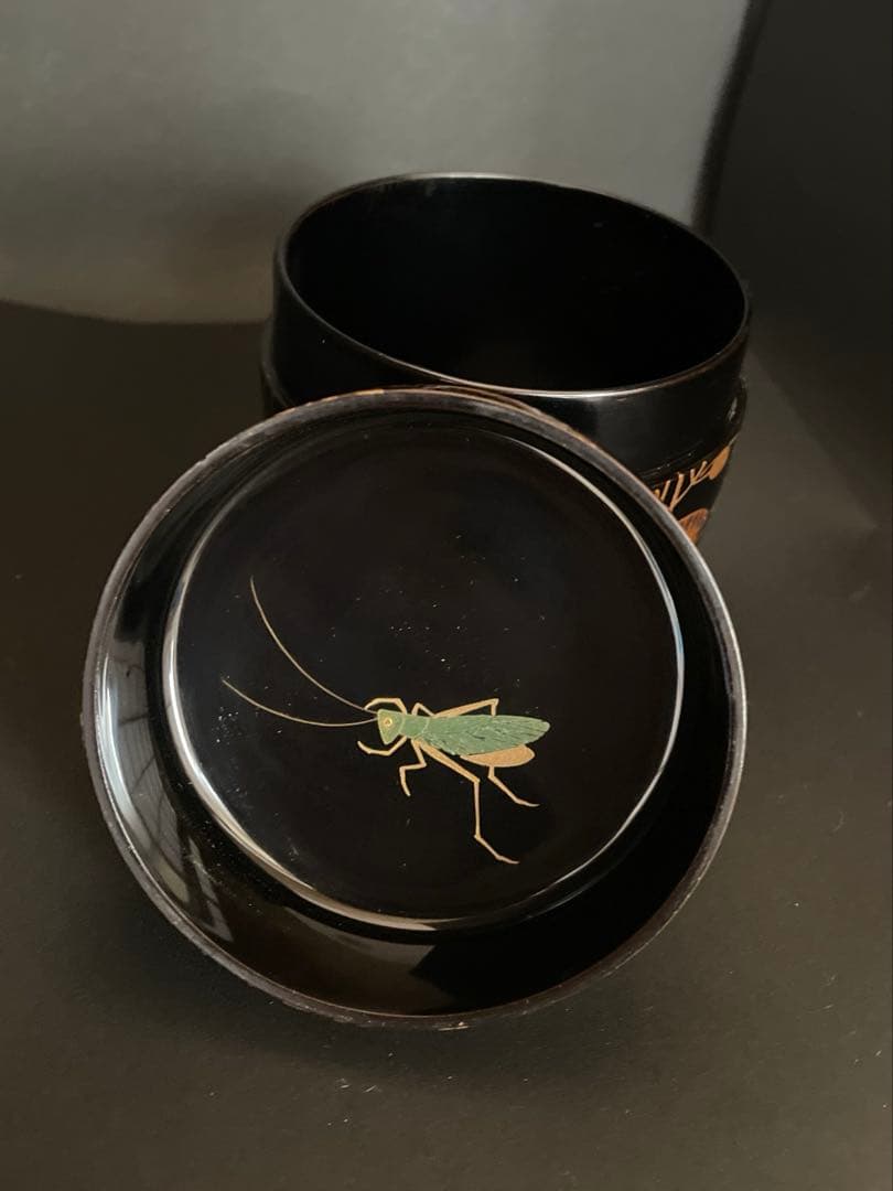 一后一兆　大棗　秋草蒔絵　共箱付