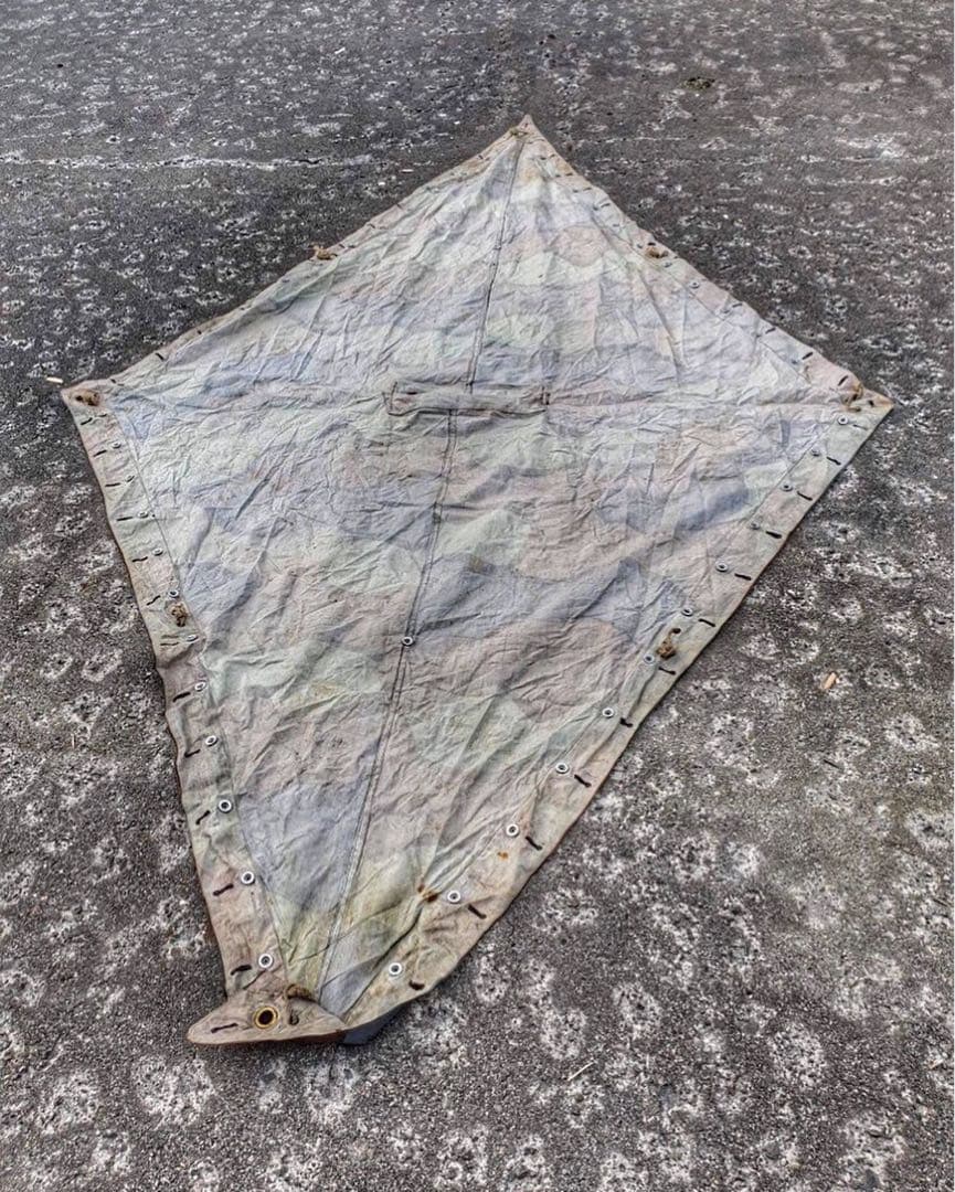 【軍幕屋】ノルウェー軍初期カモフラージュ★超希少★ビンテージ★1960年代