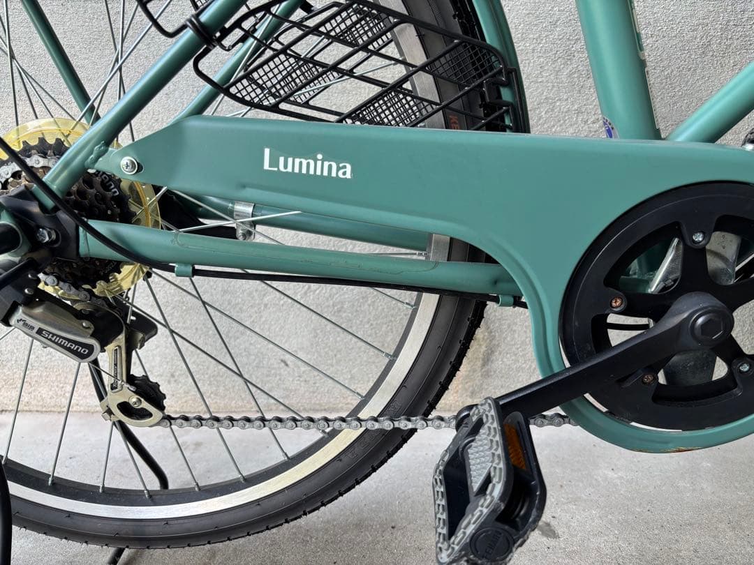 【土日引取り限定（大阪）】ダイワサイクル　ルミナG　グリーン系