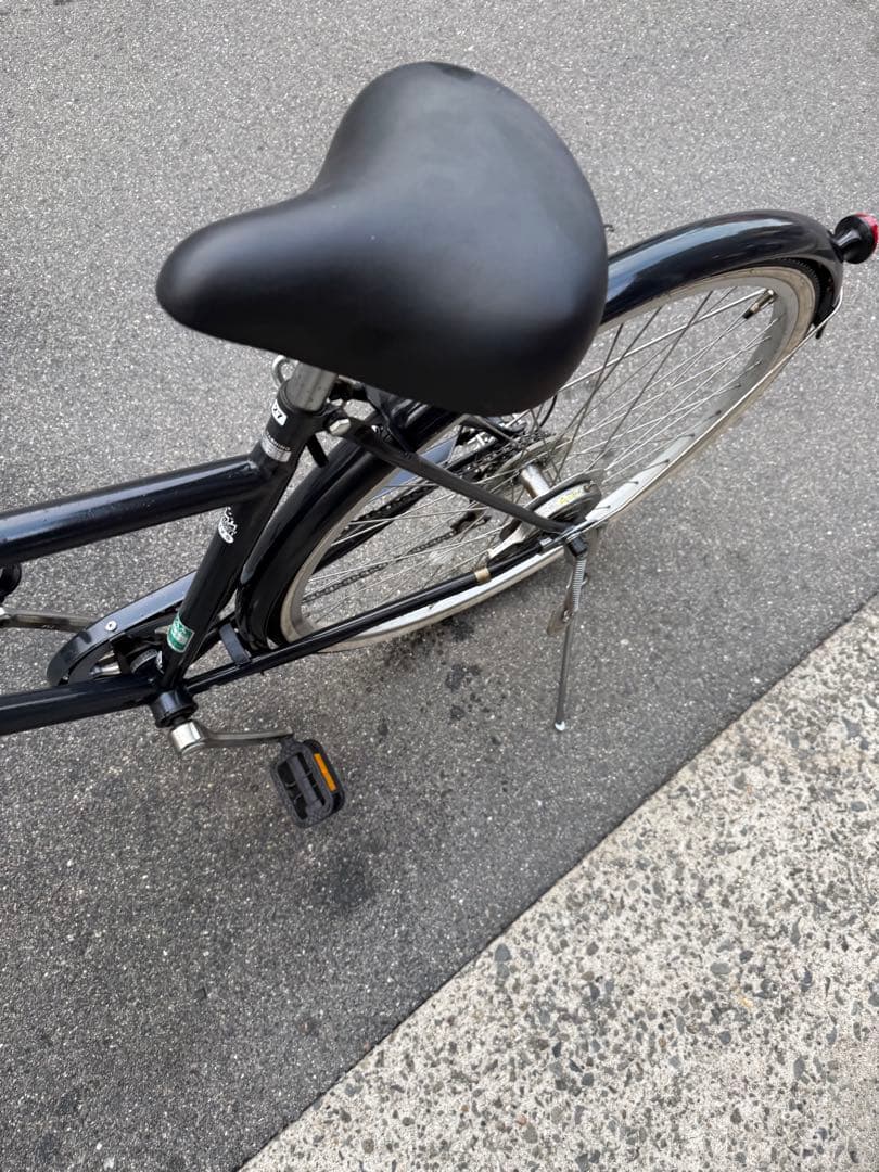 184 自転車 大阪市 【引取り限定】 美品 27インチ 変速付き