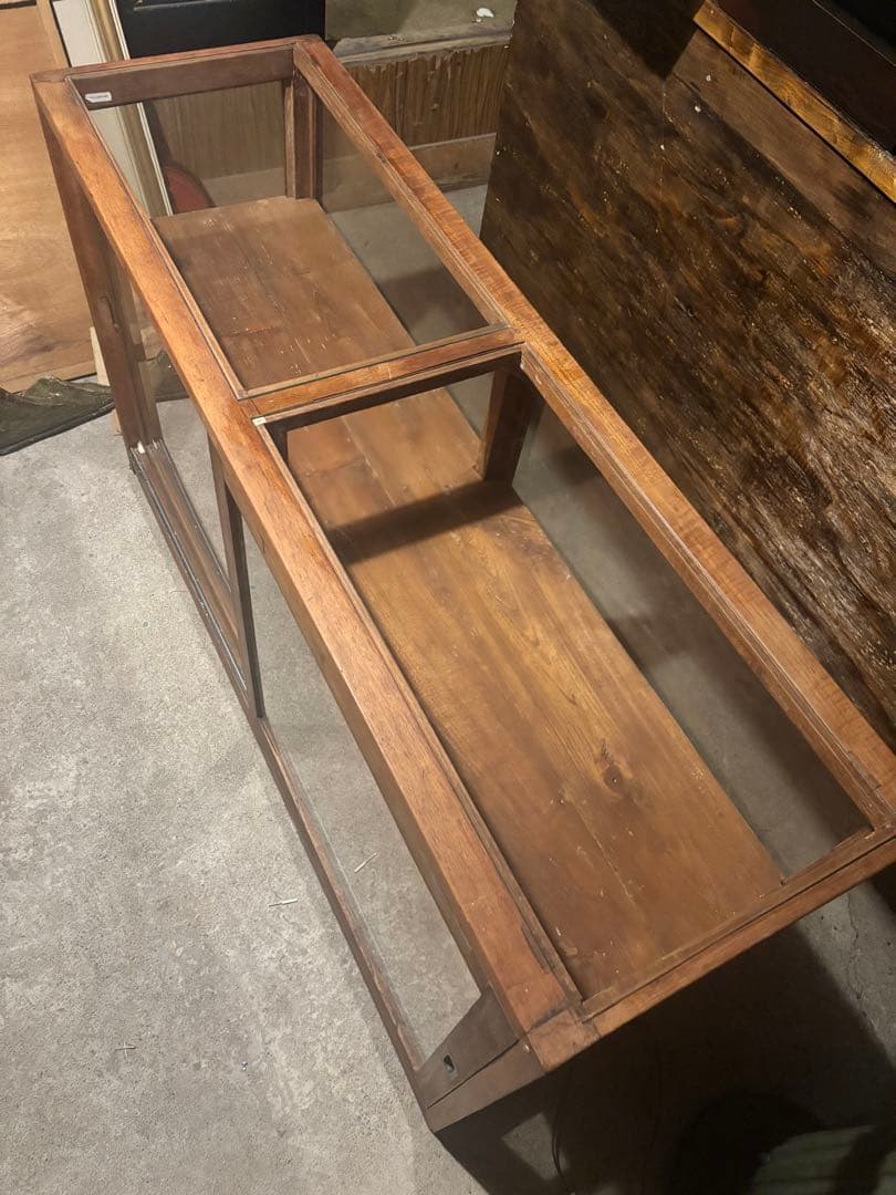 ◆アンティークガラスショーケース