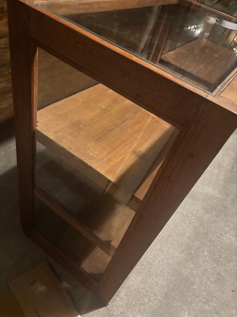 ◆アンティークガラスショーケース