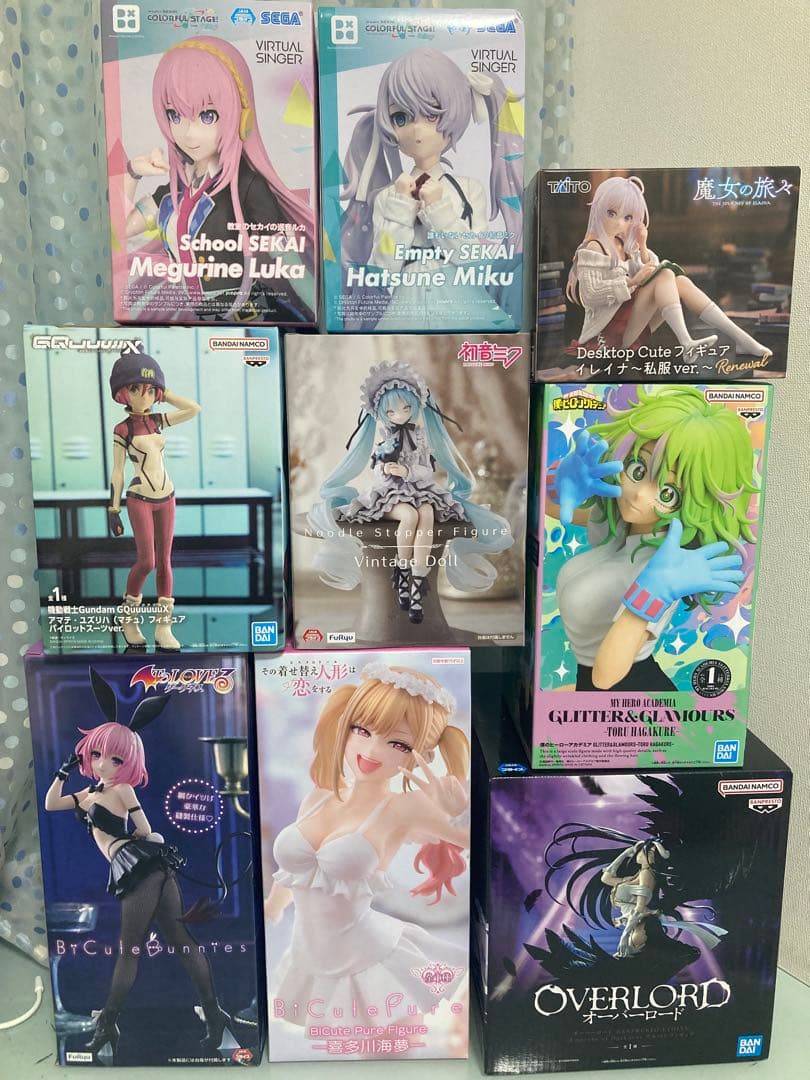 美少女フィギュアまとめ売り9体