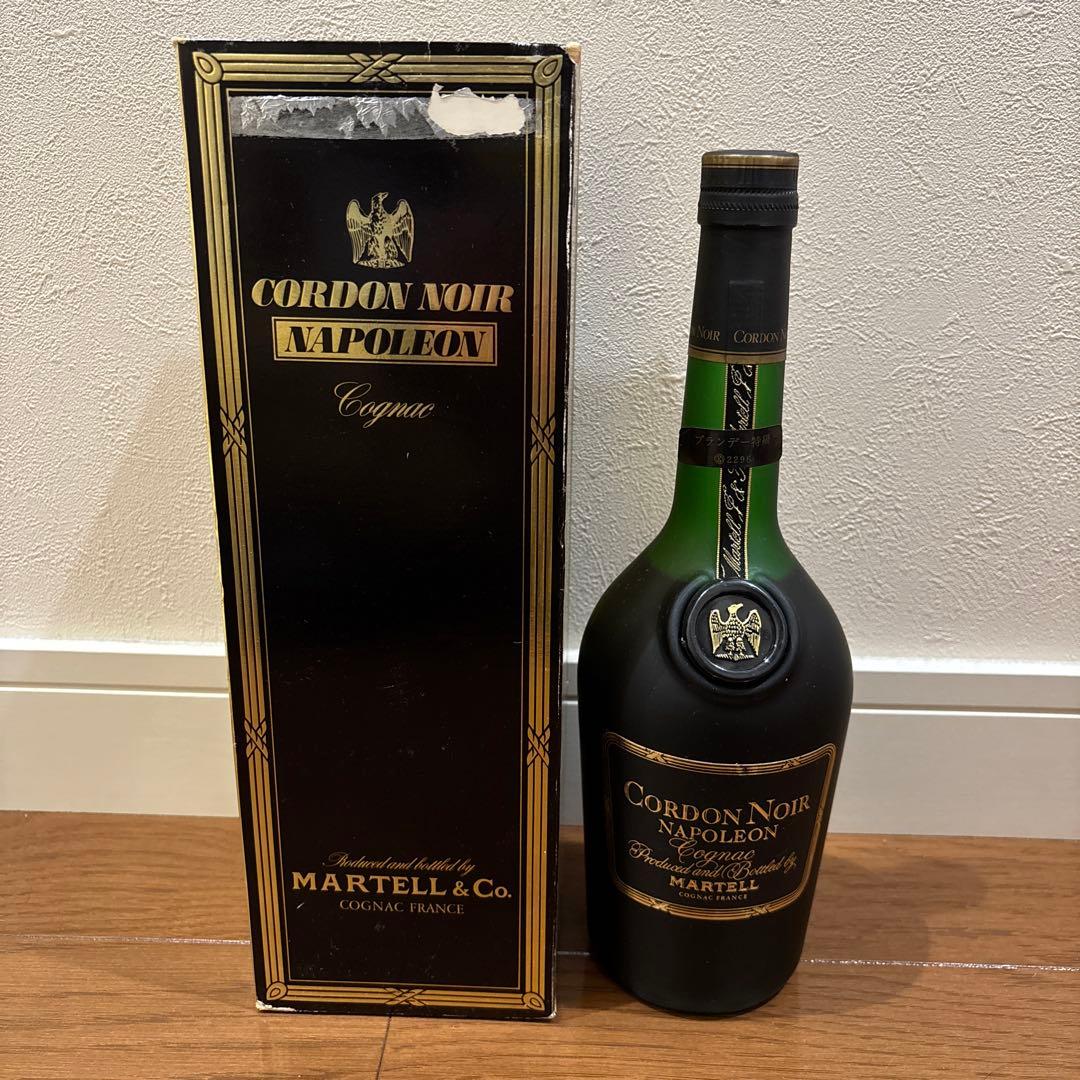 コニャックCordon Noir Napoleon箱付き(オールドボトル)