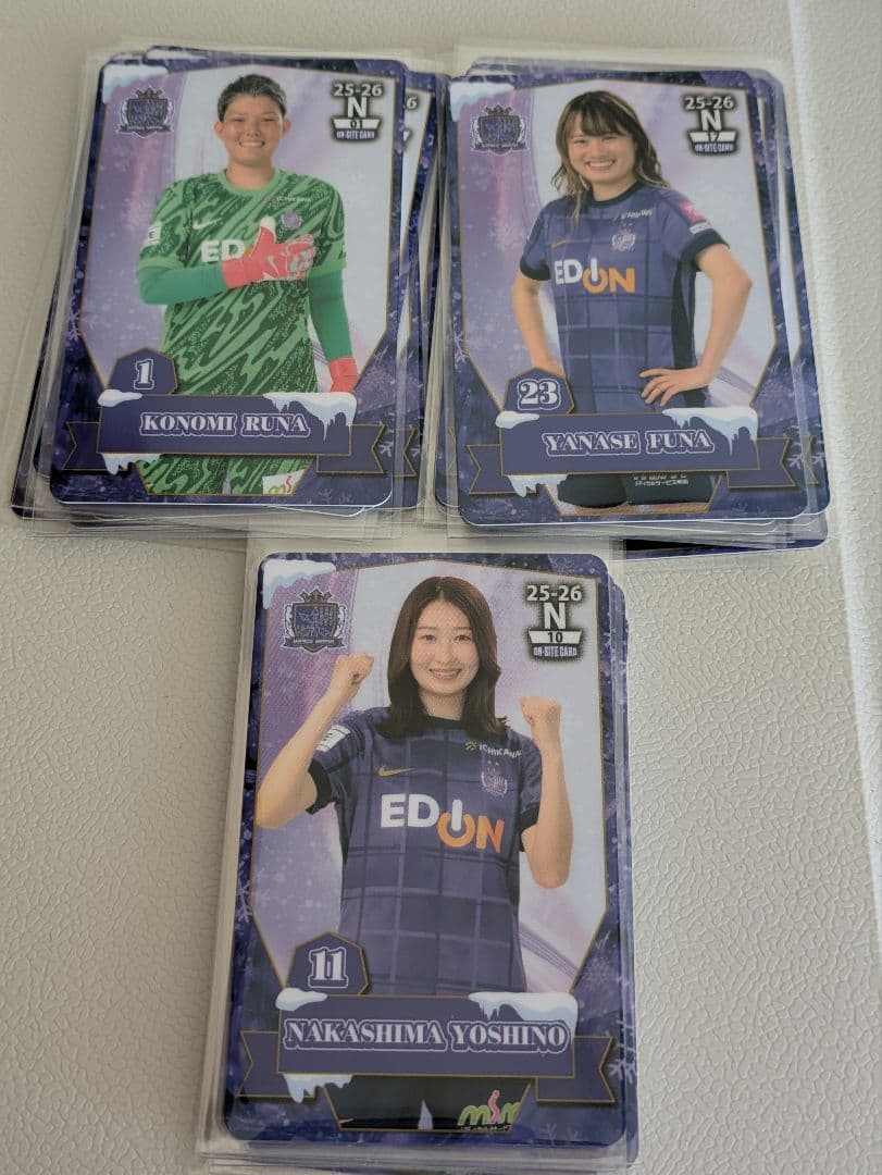 ノーマルコンプリートセット サンフレッチェ広島レジーナ オンサイト 25-26②