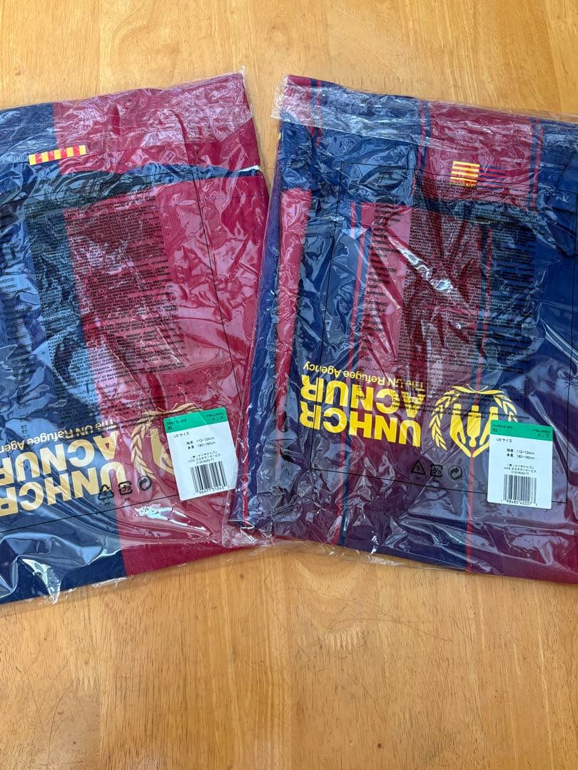 正規品 新品 オーセンティック バルセロナ ヤマル XL 2枚セット