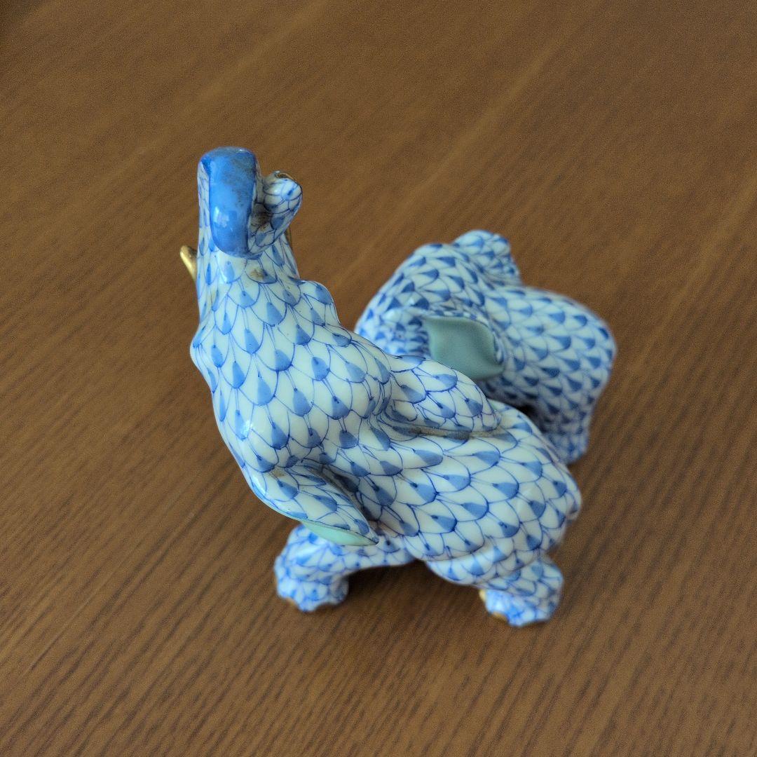 象の置物　2体セット