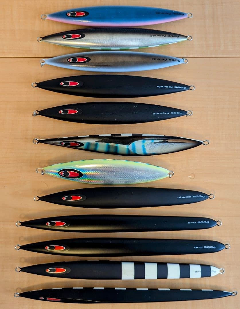 シーフロアコントロール深海用 ヘビーウェイトジグ12本set未使 品用有り