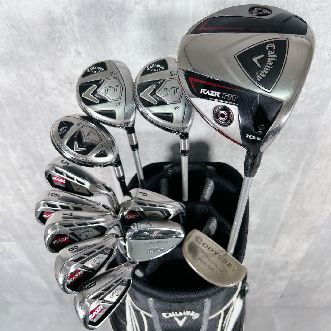 V763 キャロウェイ メンズ ゴルフ クラブ フルセット 黒 キャディバッグ