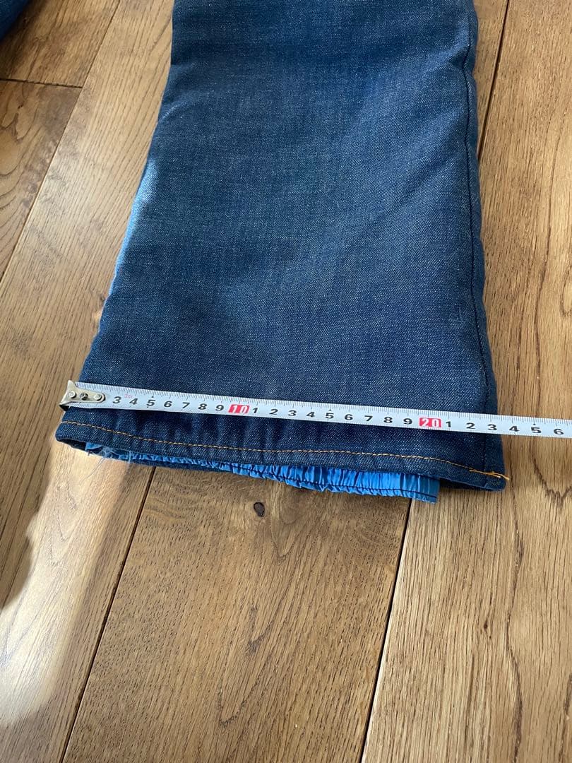 【USA製】オーバーオールスノーウェア　ブーツカットデニムサロペット　フレア