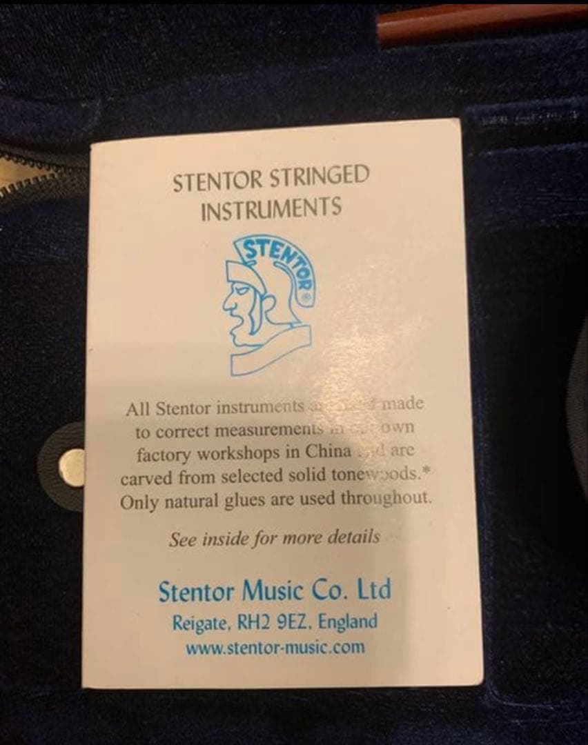 Stenter子供用 バイオリン 1/4 初心者向け