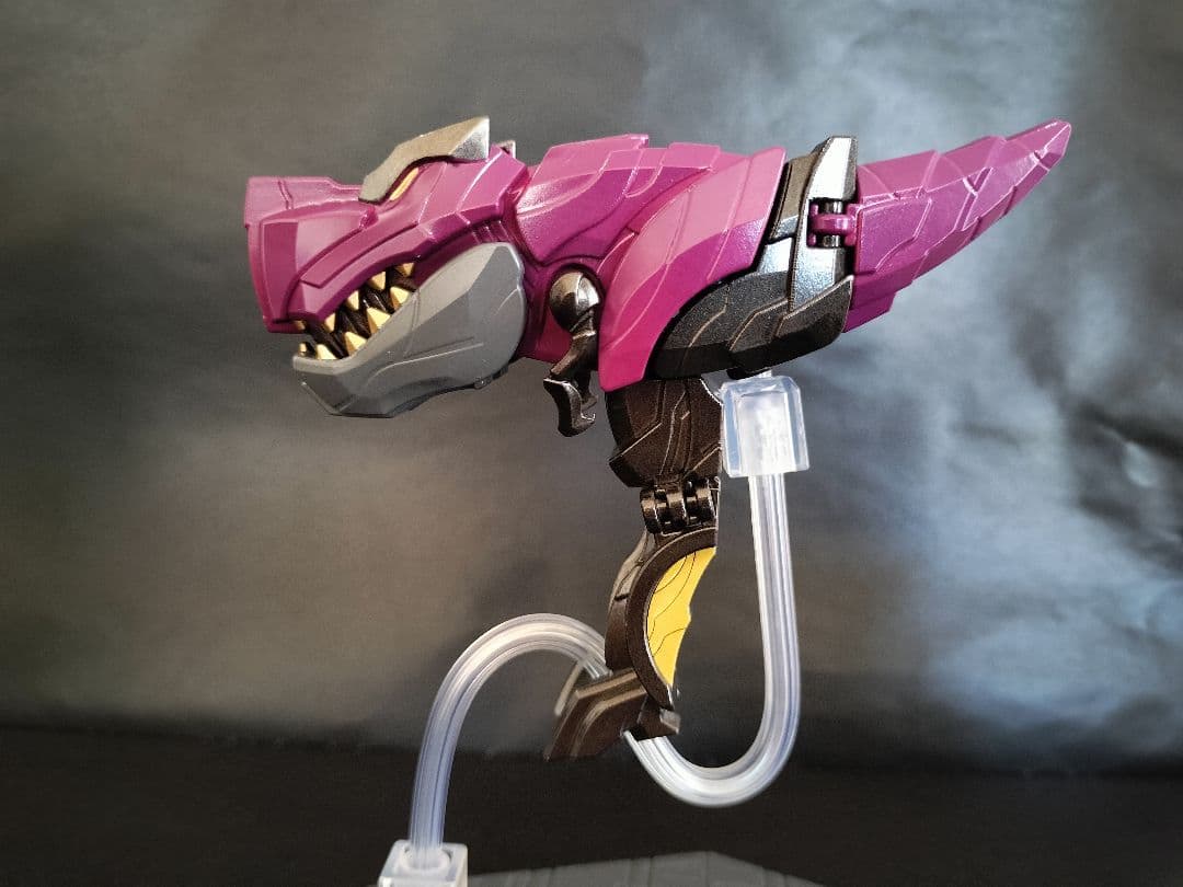 テガソード　ミニプラ　全塗装　オリジナルカラーレオンバスター　ティラノハンマー