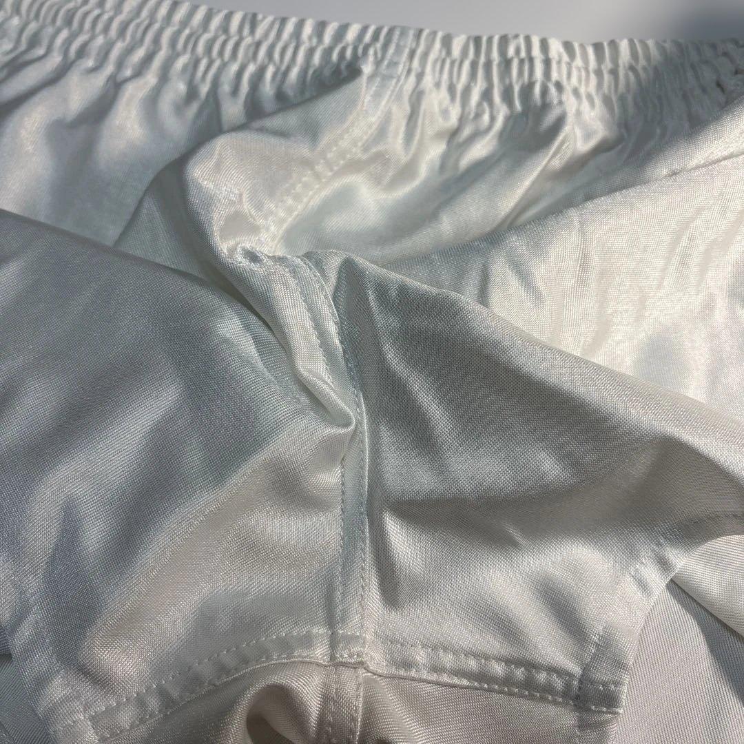 【極美品/希少】デサント製 adidas 光沢ショートパンツ TAD-50B L