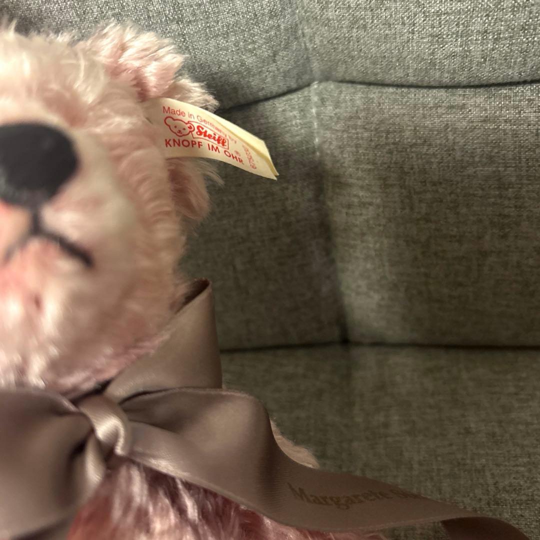 シュタイフ 年代物 1999年 ローズ テディベア 444/1500 ぬいぐるみ