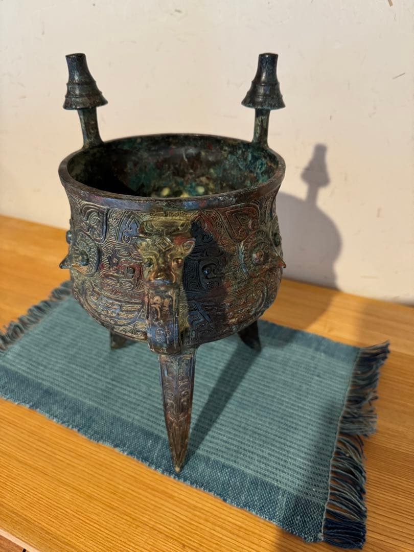 古代中国青銅器　斝　酒器